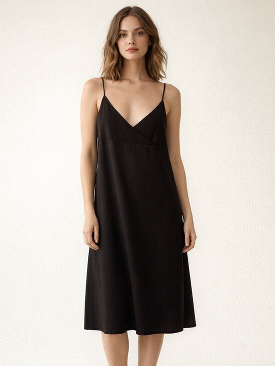 J. Crew Dresses & Skirts - J Crew Long Brown Slip Dress Spaghetti Straps Size 12